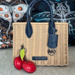 Michael Kors Mirella Small Shopper Top Zip Crossbody bag